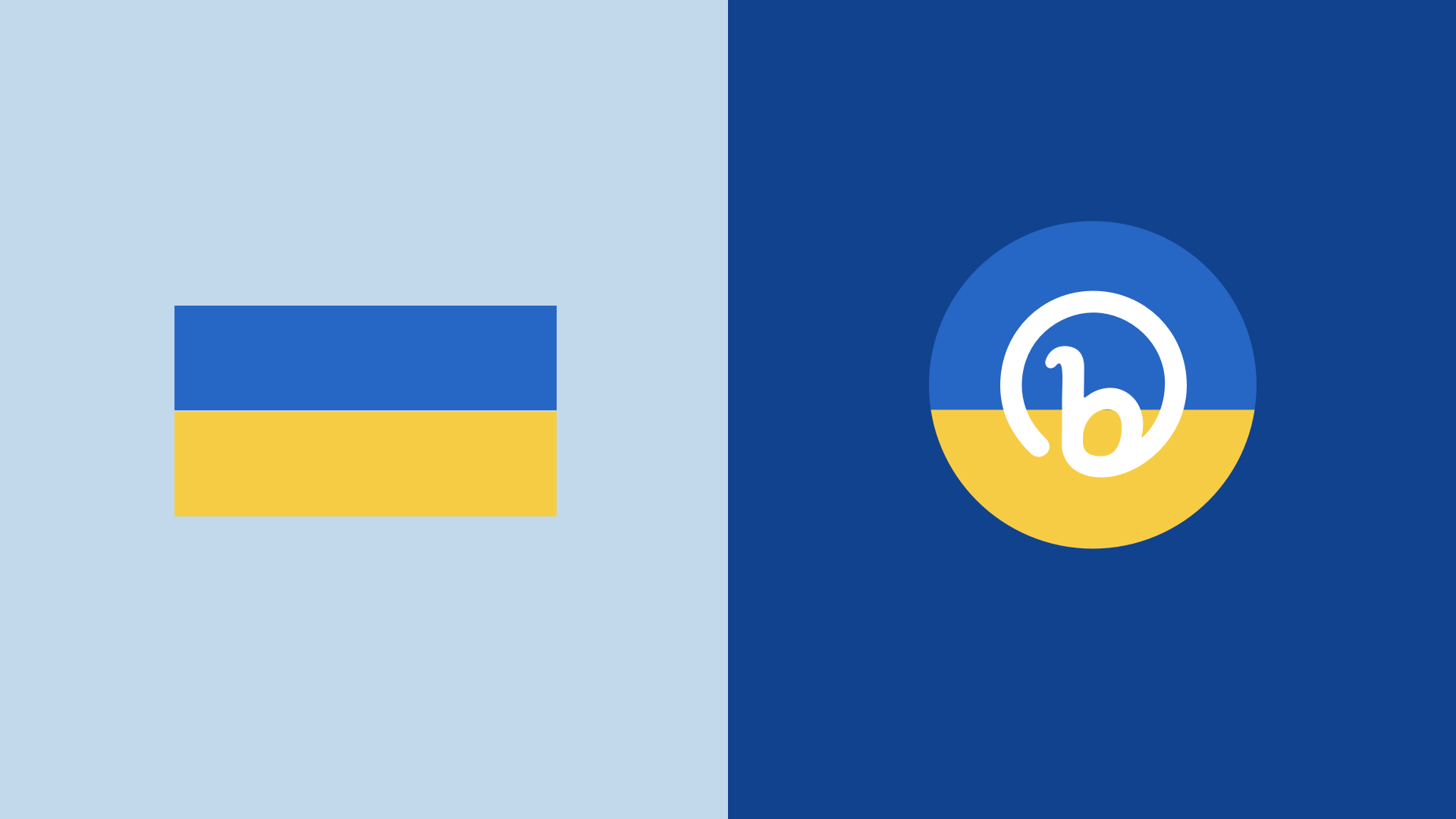 Bitly solidarity with Ukraine